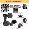 Kit 27pz Limpieza Coche Cepillo Esponja Almohadillas Pulidoras Automotriz Set
