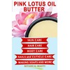 Botanical Beauty PINK LOTUS OIL BUTTER 100% Natural 8 Fl.oz.-