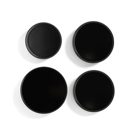 Juego de 4 tapas de quemador de estufa de gas, kit de repuesto de metal para estufas SABAF, hornillo de gas, cubierta de tapa de llama de corona, kit 