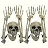 Halloween Skeleton Yard Decoration – 5-Piece Skull & Bone Ground