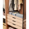 DIMJ Drawer Organizers for Clothing, Set of 16 Dresser Drawer