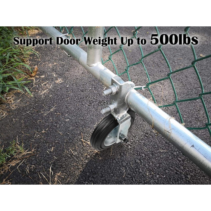 Mofeez Gate Wheel for Metal Swing Gate with 1-5/8" Thru