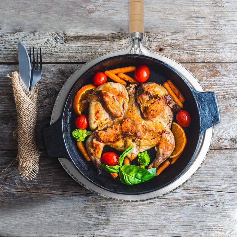 DOITOOL 2PCS Kitchen Heat Diffuser Reducer Flame Guard Simmer Plate,