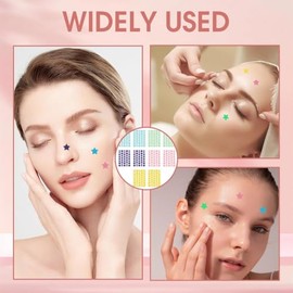MYDEAR 400 Piezas Parches para Acné, Parches Hidrocoloides para Espinillas, Calcomanías Ultra Finas para Cara y Piel, Tratamiento Antiimperfecciones c