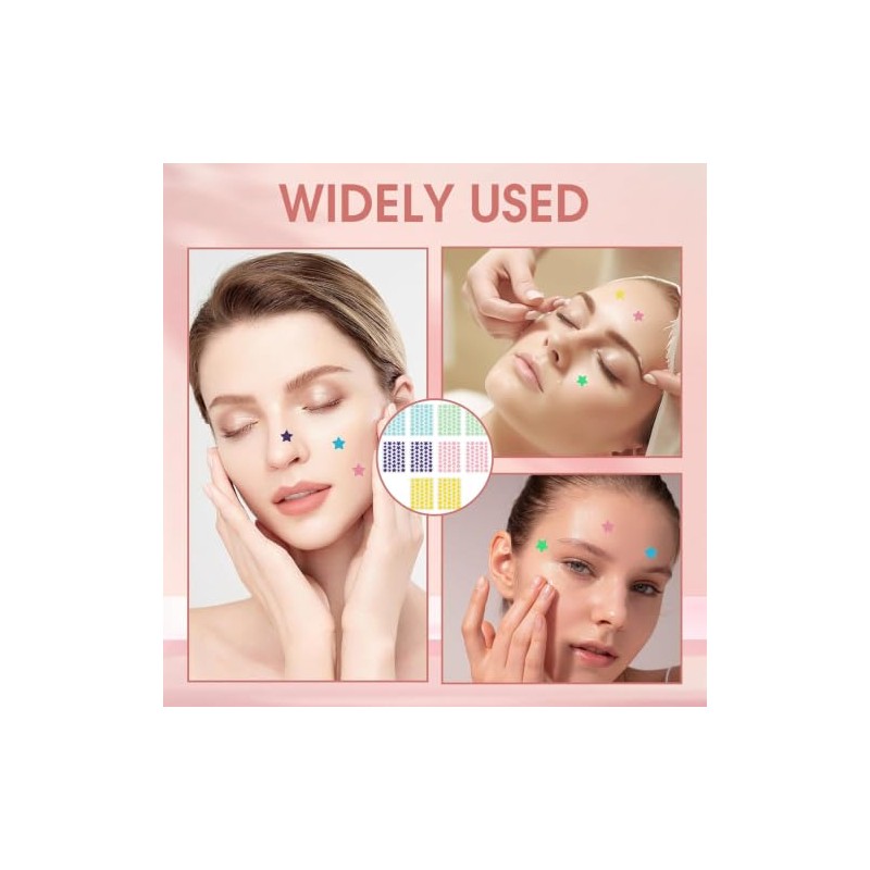 MYDEAR 400 Piezas Parches para Acné, Parches Hidrocoloides para Espinillas,