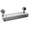 MiOYOOW Clear Shower Caddy, Heavy Duty Suction Cup Shower Shelf