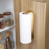 YIGII Adhesive Paper Towel Holder Under Cabinet - Single Hand