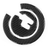 2Pcs Gear Shift Panel Cover Trim Carbon Fiber Fit for