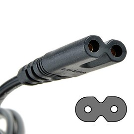 Digipartspower Power Cord Cable Plug for Nikon Battery Charger AC Adapter MH&EH Series MH-16 MH-17 MH-18 MH-18A MH-19 MH-21 MH-22 MH-23 MH-24 MH-25 MH-26 MH-28 MH-50 MH-51 MH-52 MH-53 MH-56 MH-60