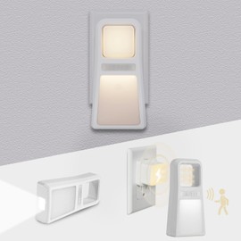 Dawnrise 3 Pack 5-in-1 Power Failure Night Light, Multifunctional Motion Sensor NightLights, Plug in Night Light with Dusk-to-Dawn for Home, Emergency Rechargeable Flashlight for Blackout,Hurricane