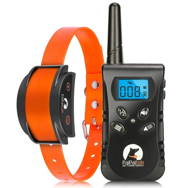 Paipaitek Vibration Collar for Dogs, No Shock Collar with Remote