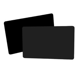 Dual Frequency RFID Card 125khz EM4100 and 13.56Mhz RFID 1K Black PVC Card(Pack of 10) (Black)