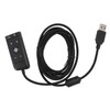 USB Sound Card, USB to 3.5mm Jack Audio Adapter, Plug