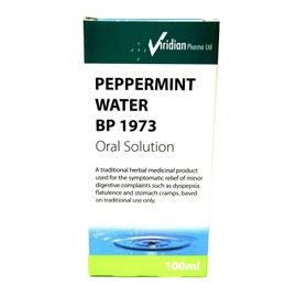 BRAND T.B.E PEPPERMINT WATER ORAL SOLUTION - 100 ML
