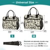 Goth Bat Pattern Lunch Bag & Lunch Box for Women