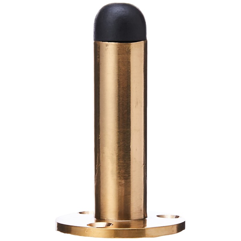 Merriway® BH01611 63mm (2.1/2 inch) Wall Mounted Pillar Door Stop
