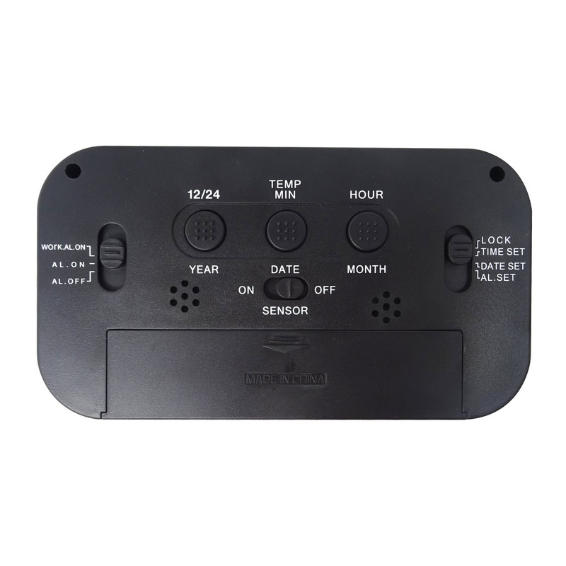 HONBAY Morning Clock,Low Light Sensor Technology,Soft Light That Won't Disturb
