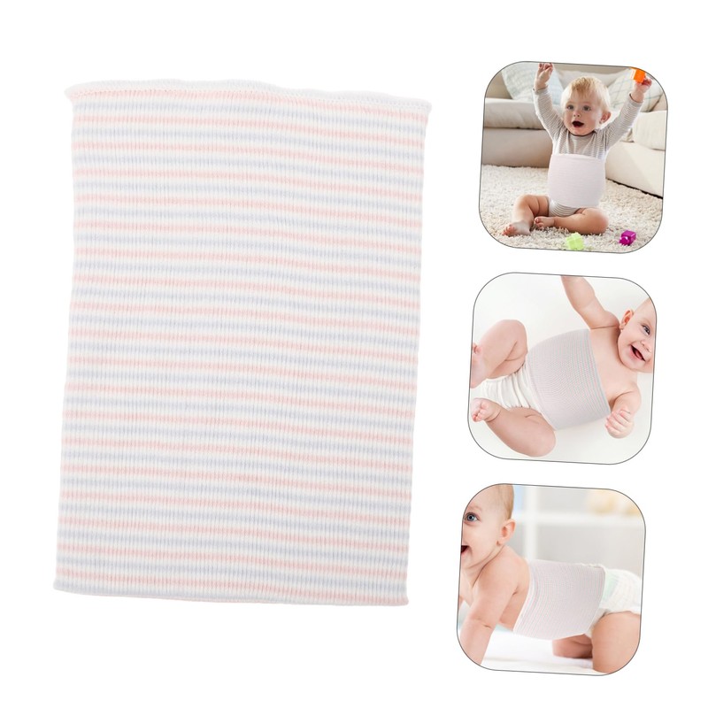 SUPVOX Reusable Cotton Belly Band for Newborns Soft Comfortable Belly
