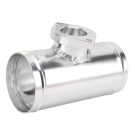 Blow Off Valve Pipe Flange,3in/76mm BOV Blow Off Valve Flange Pipe Adapter Aluminium Alloy Replacement for Greddy Type RS FV RZ