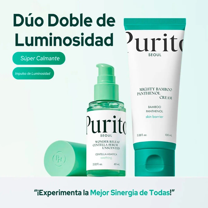 Purito Wonder Releaf Serum Centella 60ml Para Piel Sensible Mixta