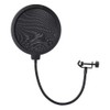 Shield Mic Filter, Gooseneck Noise Reducing Microphone Pop Filter, Protective