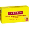 LÄRABAR Lemon Bar, Gluten Free Vegan Fruit & Nut Bar,