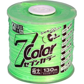 Takumi 4811 Seven Color Water Thread, Green, Extra Thick, 388.8 ft (130 m)