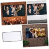 LABRIMP Folding Projector Screen Portable Polyester Projection Screen for Indoor