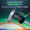 OVERTURE TPU Filament 1.75mm Flexible Roll, 95A Soft 3D Printer