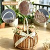 Flower Girl Baskets Wicker Basket Rustic Wicker Picnic Basket with