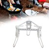 Foldable Gas Stove Pot Rack Bracket Canister Stand Fuel Grill