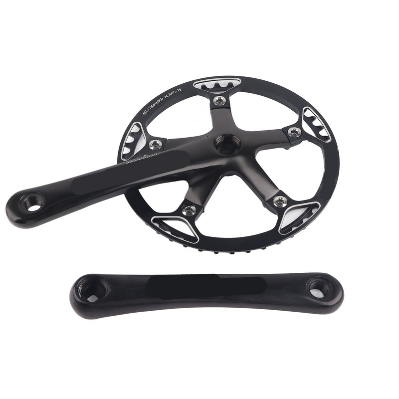 Meijun Bike Crankset 170mm Bicycle Chainwheel Chain Ring Set 45T