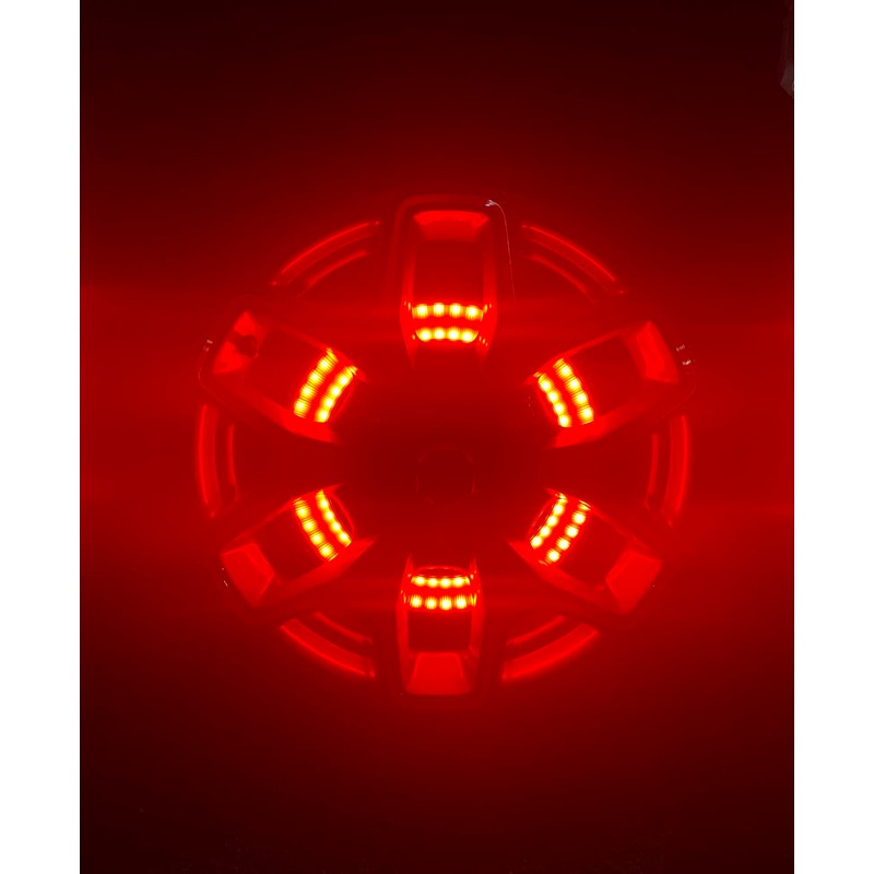 For Bronco Spare Tire Brake Light Red LED Third 3rd