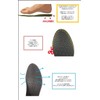 WILDWING NK-001 Insole, Fatigue Insole, Size L, 3D, Deodorizing, Quick