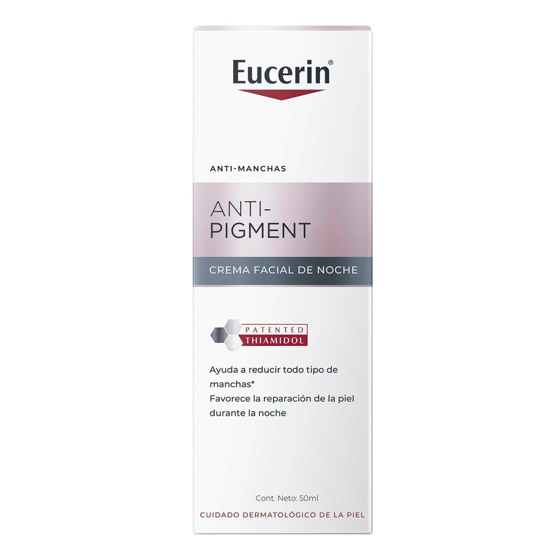 Eucerin Crema facial hidratante noche anti manchas Anti Pigment, 50ml