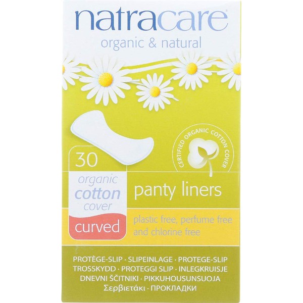 Natracare Panty Shields Curved 30 ct - 12 Pack