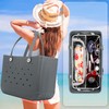Rexmica Clear Beach Bag Organizer Insert Compatible with Bogg Bag