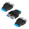 CERRXIAN 3 x USB 3.0 to 20 Pin USB 3.0