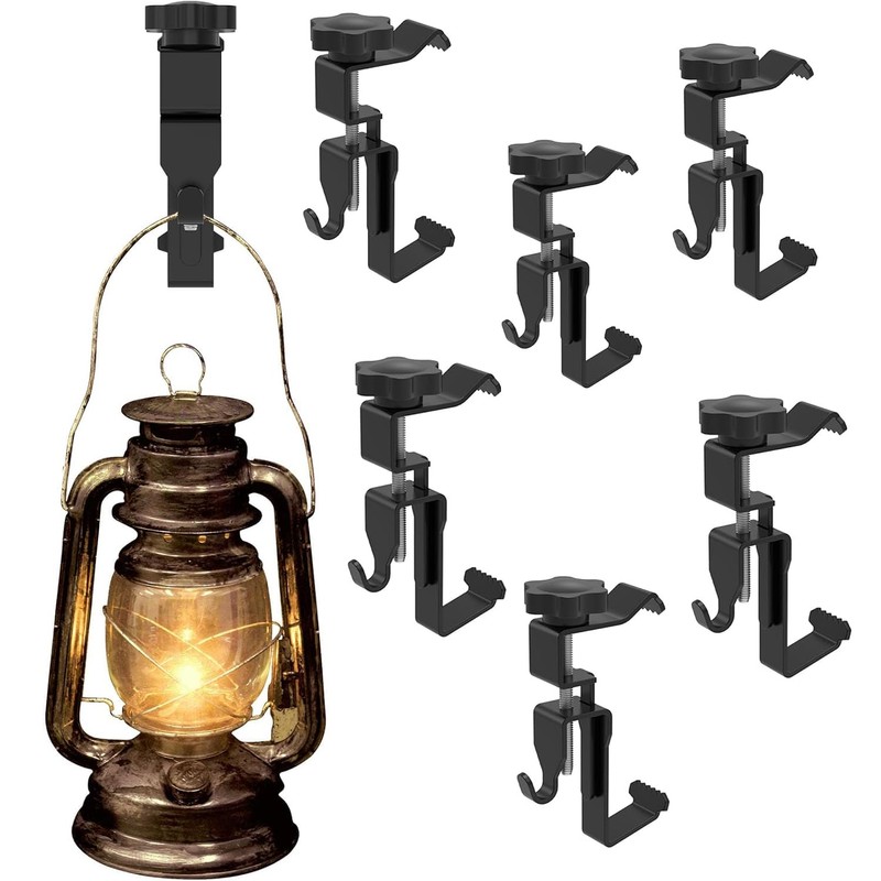 Yharnamite 6 Pcs Adjustable Brick Hanger Clamp, Heavy Duty Stainless