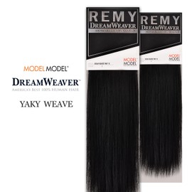 Human Hair Weave ModelModel Dream Weaver Yaky (10 Inch (Pack of 2), 4)