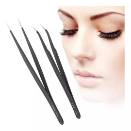 Mafab Pinzas Pestañas Postizas Acero Vetus Esd-11 Y Esd-15 Full