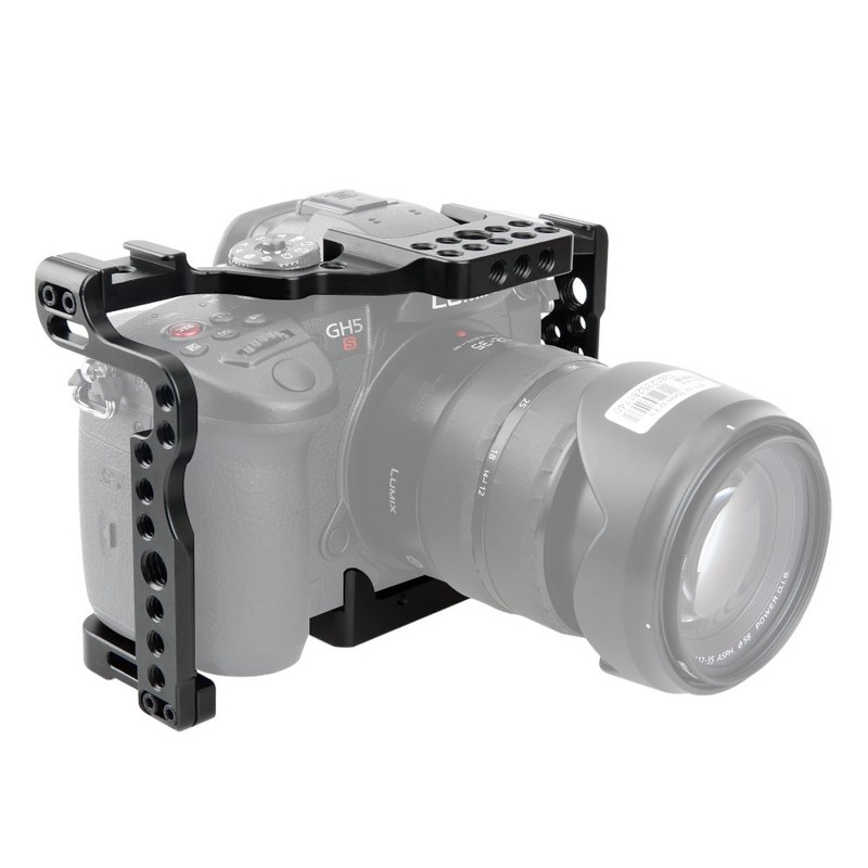 NICEYRIG Camera Cage for Panasoni Lumix G9 GH5 Series, with