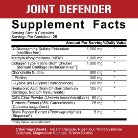 5% Nutrition Joint Defender Articulaciones Colágeno 200 Cáps