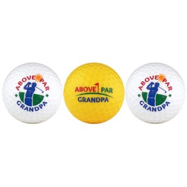 EnjoyLife Inc Above Par Grandpa Variety Golf Ball Gift Set