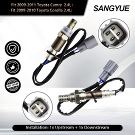 2X Oxygen Sensors for 2009 2010 2011 Toyota Camry 2.4L Upstream + Downstream