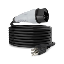 Quwfesudy Charging Power Cord Assembly Fits for MadJax XSeries Storm Models 2023-Up Golf Carts, Fits for Star Sirius Capella 110V Classic Denago EV Rover XL Nomad XL, Replace 2CR910, 07-014, 16.4FT