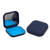 C.WEST Mouthpiece Case, Denture Case, Retainer Case (Navy Blue +