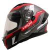Vega Holeshot Full face Helmet (X-Small, Air Droid Red)
