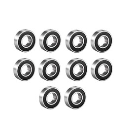 Ball Bearings Rubber Shield 6202RS High Speed 15mm x 35mm x 11mm 10pcs