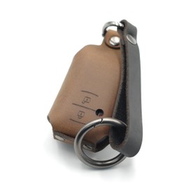 [NONINA] Genuine Leather Key Case, Made in Japan for SUZUKI Suzuki Spacia Custom Jimny Sierra Hustler Solio SOLIO Bandit Crosby Xbee Swift Wagon R Stingray Smile Fronx, Braun